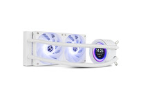 Nox Hummer X-240 LCD Kit Refrigeración Líquida 240mm Blanco