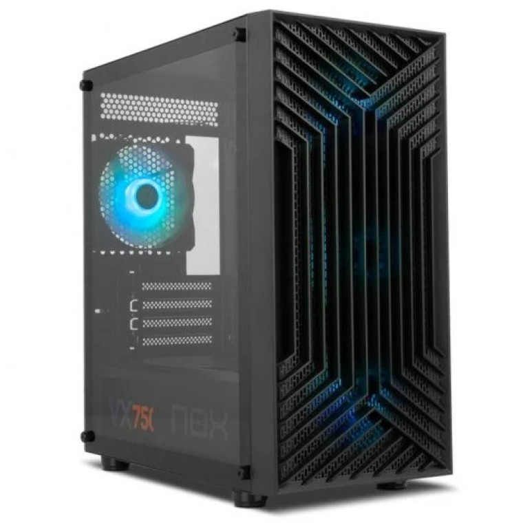 Nox Infinity Epsilon ARGB M-ATX Cristal Templado USB 3.0 Negra