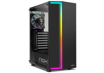NOX Infinity Gamma Cristal Templado USB 3.0 ARGB Negra