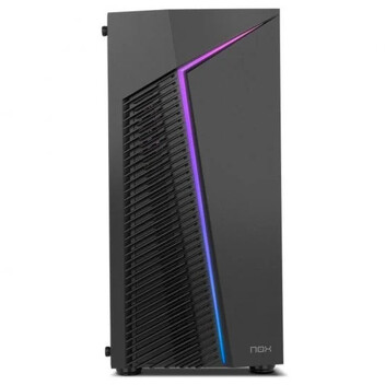 Nox Infinity Zeta ARGB M-ATX Cristal Templado USB 3.0 Negra Nox Infinity Zeta ARGB M-ATX Cristal Templado USB 3.0 Negra