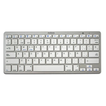 Nilox NXKB01S Teclado Bluetooh Plata Nilox NXKB01S Teclado Bluetooh Plata