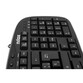 Nilox NXKBE000001 Teclado Multimedia USB Negro Nilox NXKBE000001 Teclado Multimedia USB Negro