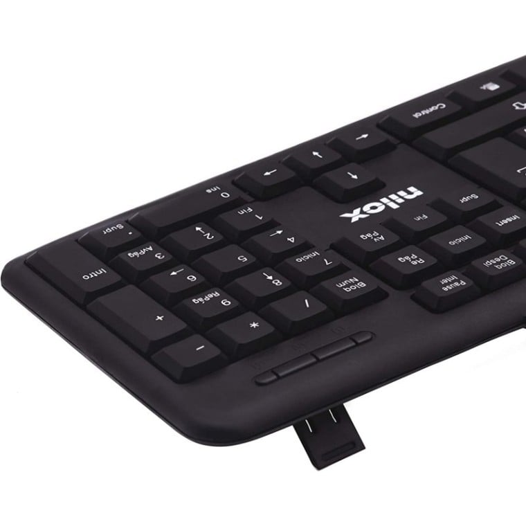 Nilox Teclado USB Negro