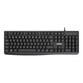 Teclado de membrana Nilox NXKBE000013 Layout ES 12 teclas multimedia USB negro Teclado de membrana Nilox NXKBE000013 Layout ES 12 teclas multimedia USB negro