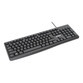 Teclado de membrana Nilox NXKBE000013 Layout ES 12 teclas multimedia USB negro Teclado de membrana Nilox NXKBE000013 Layout ES 12 teclas multimedia USB negro