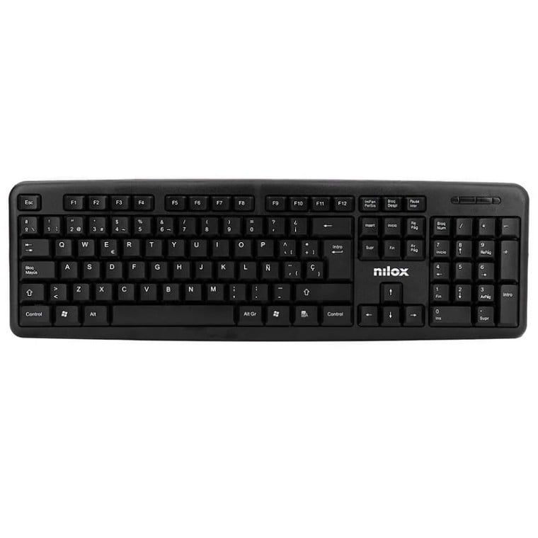 Nilox Combo Teclado + Ratón USB Negro