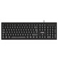 Teclado membrana Nilox NXKME0011 Layout ES con ratón óptico y cable USB