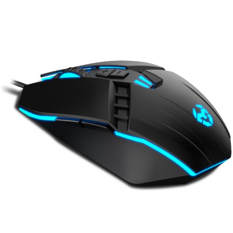 Krom Kalax Ratón Gaming 3200 DPI Negro