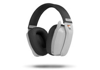 Krom Kanji Auriculares Gaming Inalámbricos para PC/Mac/Nintendo Switch/PS4/PS5/Android Blancos