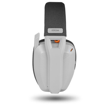 Krom Kanji Auriculares Gaming Inalámbricos para PC/Mac/Nintendo Switch/PS4/PS5/Android Blancos