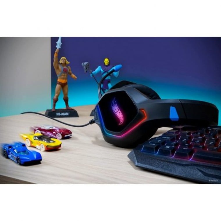 Krom KANYON RGB Auricular Gaming 7.1 Edición Hotwheels