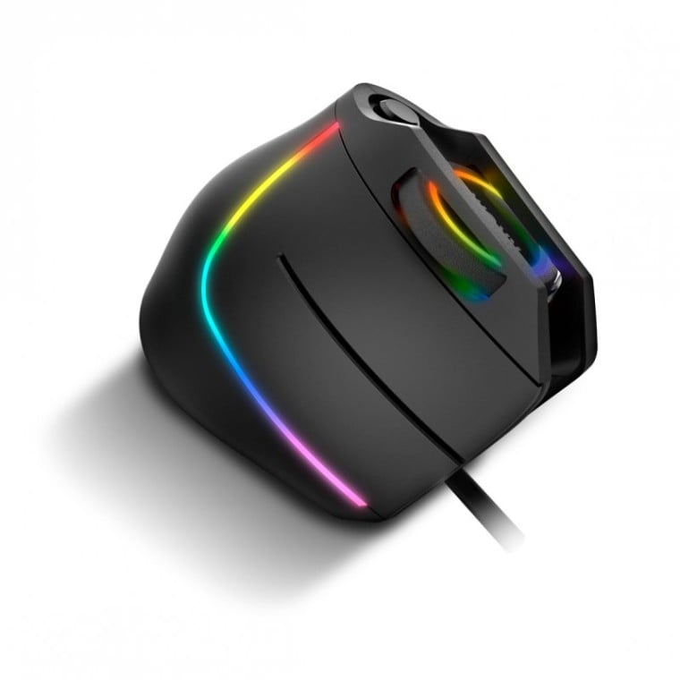 Krom Kaox Ratón Vertical Gaming RGB 6400DPI