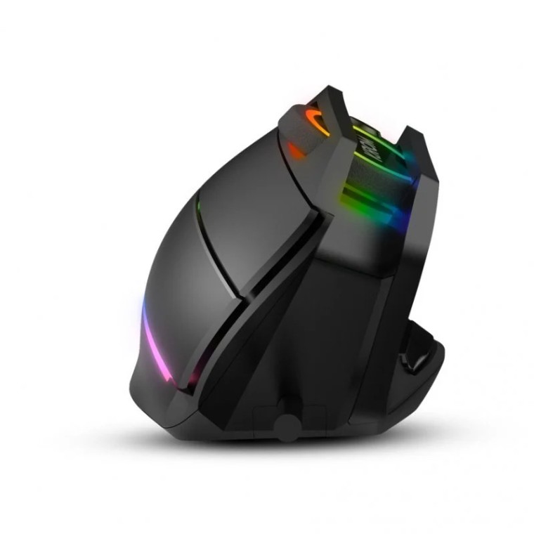 Krom Kaox Ratón Vertical Gaming RGB 6400DPI