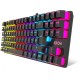 Krom Kasic TKL Rainbow Teclado Gaming Negro