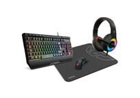 Krom Kenya Combo Gaming 4 en 1 RGB Auriculares + Teclado + Ratón + Alfombrilla