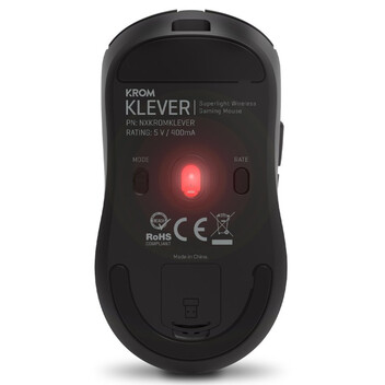 Krom Klever Ratón Gaming Inalámbrico 10000 DPI Negro Krom Klever Ratón Gaming Inalámbrico 10000 DPI Negro