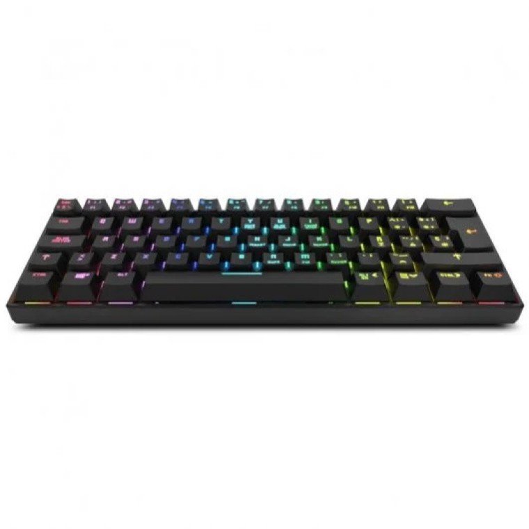 Krom Kluster Teclado Mini Mecánico RGB USB/Bluetooth Switch Outemu Red