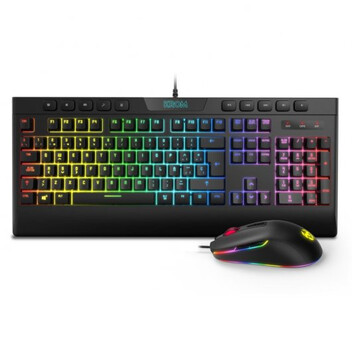 Krom Kalyos Pack Gaming RGB Teclado + Ratón Krom Kalyos Pack Gaming RGB Teclado + Ratón