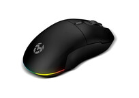Krom Komet Ratón Gaming Inalámbrico RGB Negro 2400 DPI