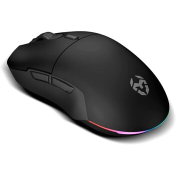 Krom Komet Ratón Gaming Inalámbrico RGB Negro 2400 DPI Krom Komet Ratón Gaming Inalámbrico RGB Negro 2400 DPI