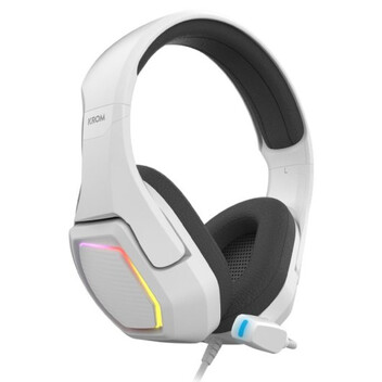 Krom Kopa 7.1 RGB Auriculares Gaming 7.1 Virtual USB Multiplataforma Blancos Krom Kopa 7.1 RGB Auriculares Gaming 7.1 Virtual USB Multiplataforma Blancos