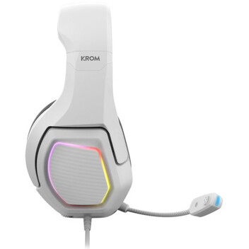 Krom Kopa 7.1 RGB Auriculares Gaming 7.1 Virtual USB Multiplataforma Blancos Krom Kopa 7.1 RGB Auriculares Gaming 7.1 Virtual USB Multiplataforma Blancos