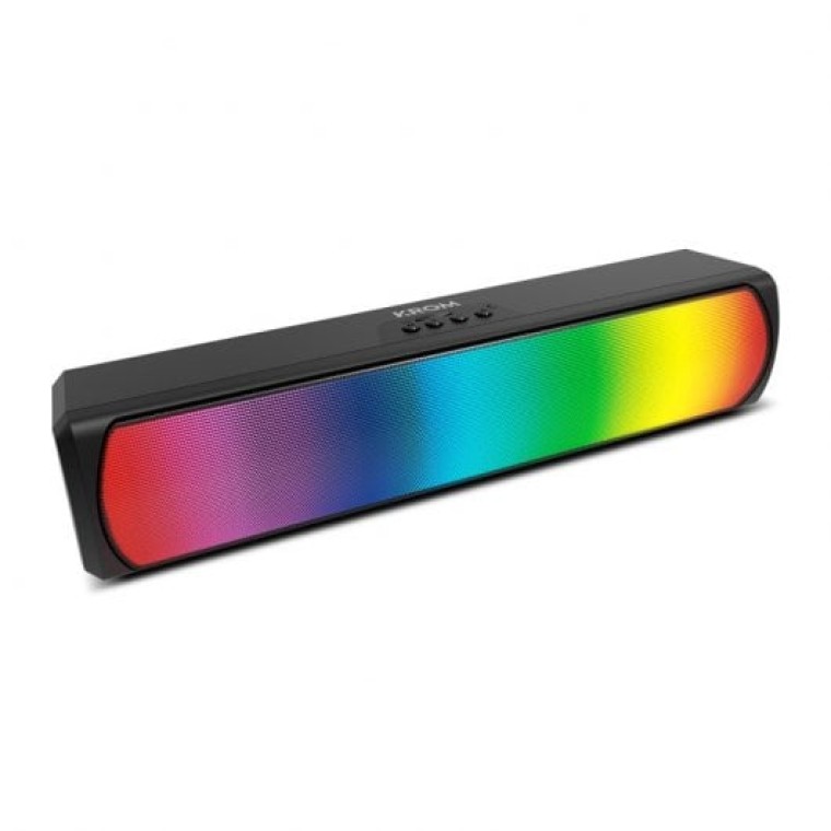 Krom K-Pop Barra de Sonido Bluetooth RGB