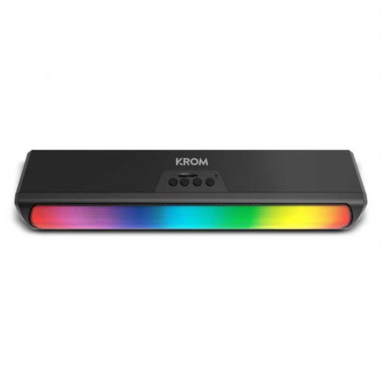 Krom K-Pop Barra de Sonido Bluetooth RGB