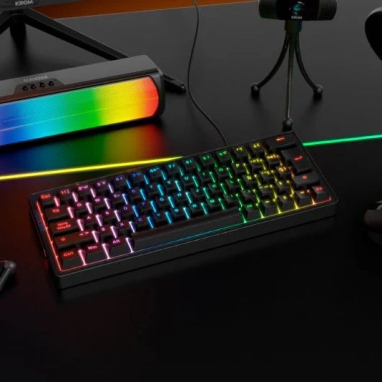 Krom Kreator Teclado Mecánico Gaming RGB Hot Swap