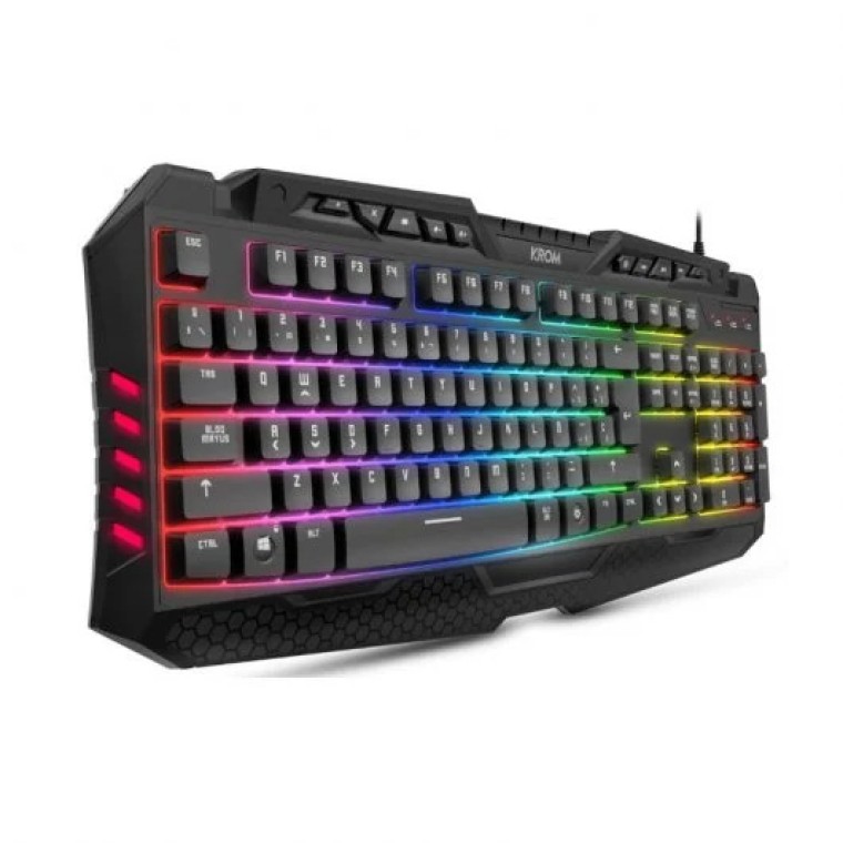 NOX Krom Kritic RGB Rainbow Gaming Kit (PT)