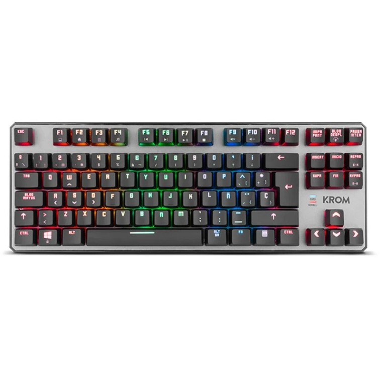 Krom Kernel TKL Teclado Mecánico Gaming RGB Compacto