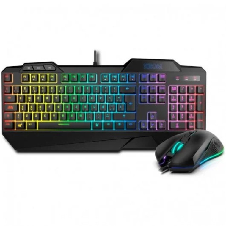 Krom Krusher Teclado Gaming Híbrido RGB + Ratón