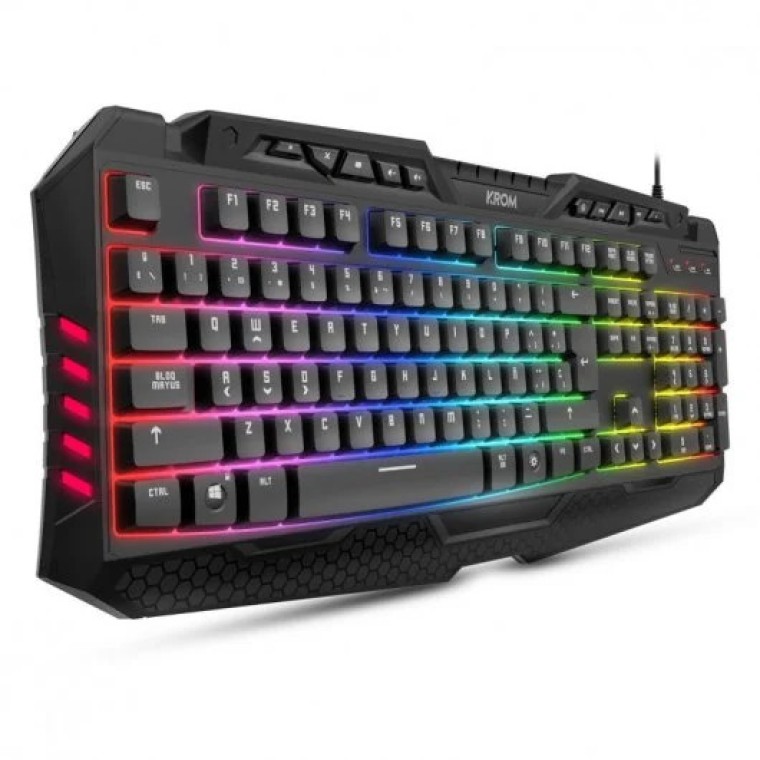 Krom Kyra Teclado Gaming Retroiluminado Negro