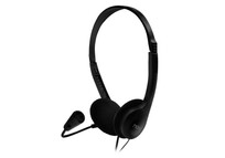NOX Voice One Stereo Auriculares con Micrófono Negros NOX Voice One Stereo Auriculares con Micrófono Negros
