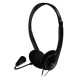 NOX Voice One Stereo Auriculares con Micrófono Negros