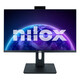 Monitor Nilox NXM24REGWEB01 23.8″ 1080p 75Hz IPS Webcam Altavoces VESA Ajuste Altura