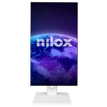 Monitor Nilox NXM24REGWEB01W 23.8" LED IPS FullHD 75Hz Altavoces Altura Ajustable Webcam