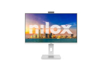 Monitor Nilox NXM27RWEB02W 27" Full HD 120 Hz IPS Blanco Altavoces y Cámara Integrada + HDMI