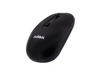 Nilox Ratón Óptico Inalámbrico 1000DPI Negro