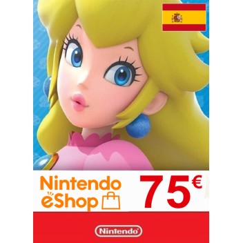 Tarjeta Regalo Nintendo eShop 75€ Euros - Código Digital (España) Tarjeta Regalo Nintendo eShop 75€ Euros - Código Digital (España)