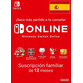 Suscripción Familiar - Nintendo Switch Online - 12 Meses (España)