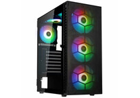 Torre PC Torre Kolink OBSERVATORY HF MB Negro ATX Vidrio Templado 3x140mm Gaming