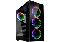 Kolink Observatory Lite Cristal Templado USB 3.0 Negro