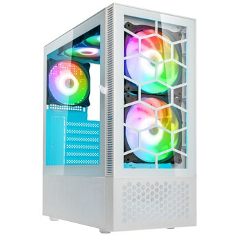 Torre PC Torre Kolink OBSERVATORY MX Blanco ATX/mATX/Mini-ITX Vidrio Templado Gaming