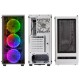 Kolink Observatory RGB Cristal Templado USB 3.0 Blanca