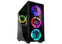 Kolink Observatory RGB Cristal Templado USB 3.0 Negra