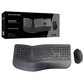Conceptronic Teclado RF + Ratón Vertical Inalámbrico Negros Conceptronic Teclado RF + Ratón Vertical Inalámbrico Negros