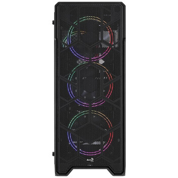 Torre PC Aerocool Ore USB 3.0 FRGB con Ventana Acrílica Negra