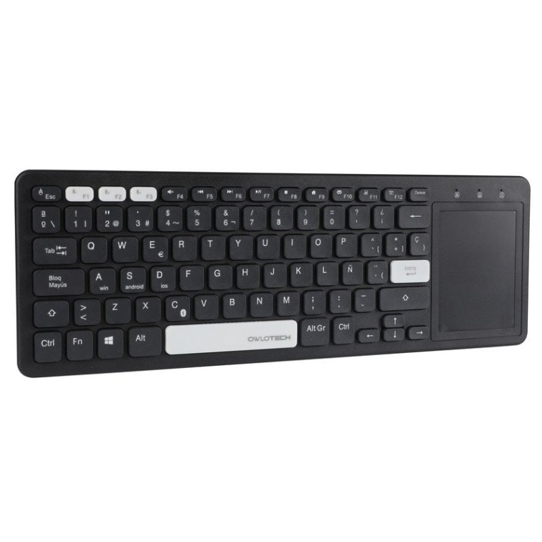 Owlotech K500TV Teclado Bluetooth con Touchpad