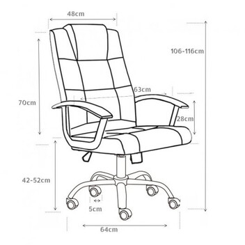 Owlotech Silla de Oficina Stanford Blanca Owlotech Silla de Oficina Stanford Blanca